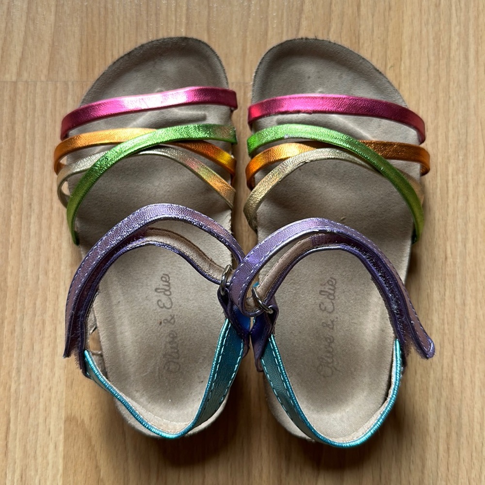 Girls size 9 sandals
